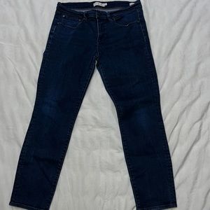 Tory Burch cropped skinny jeans